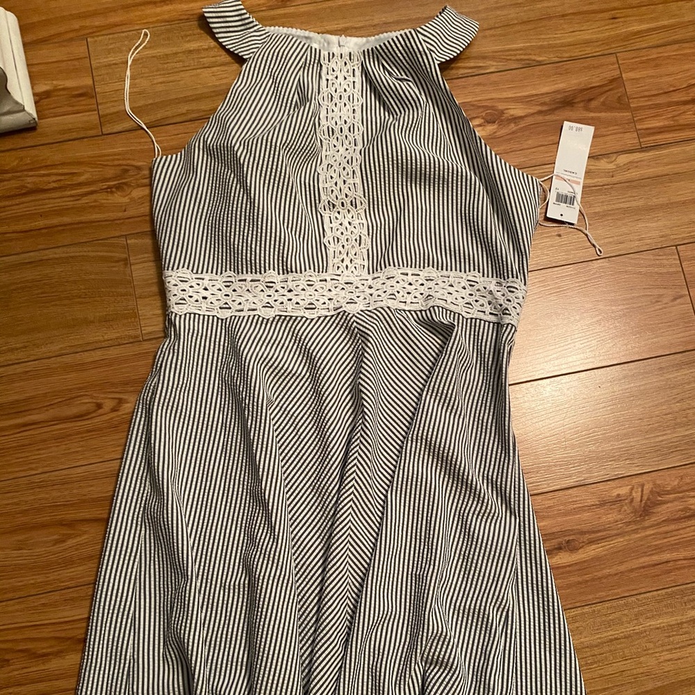 London times seersucker dress